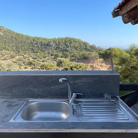Dağ evi Great Sea And Pool View Mountain House In Kalkan *